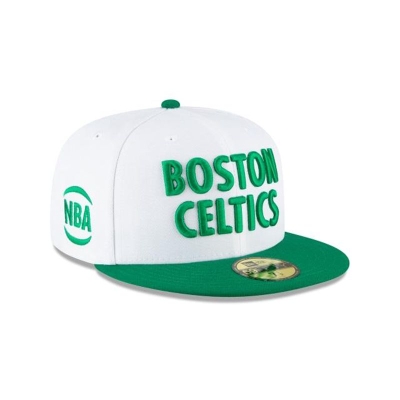 Boston Celtics Gorra | New Era NBA City Edition 59fifty Fitted Cap Mexico - Verdes